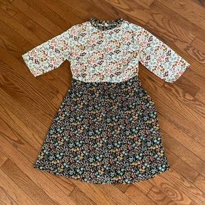 ASOS mixed floral dress